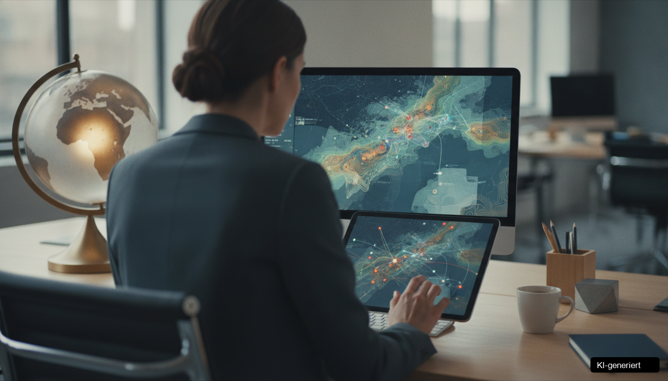 Grafische Darstellung der Auswirkungen von AI Overviews auf die Sichtbarkeit im Performance Marketing für E-Commerce