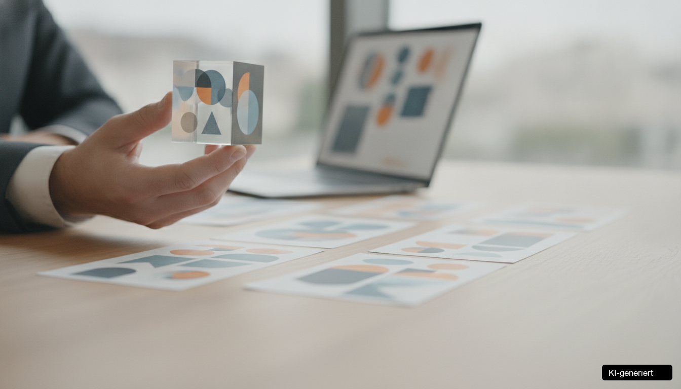 Kreislauf des Creative Velocity E-Commerce Systems zur Optimierung von Performance Creatives.