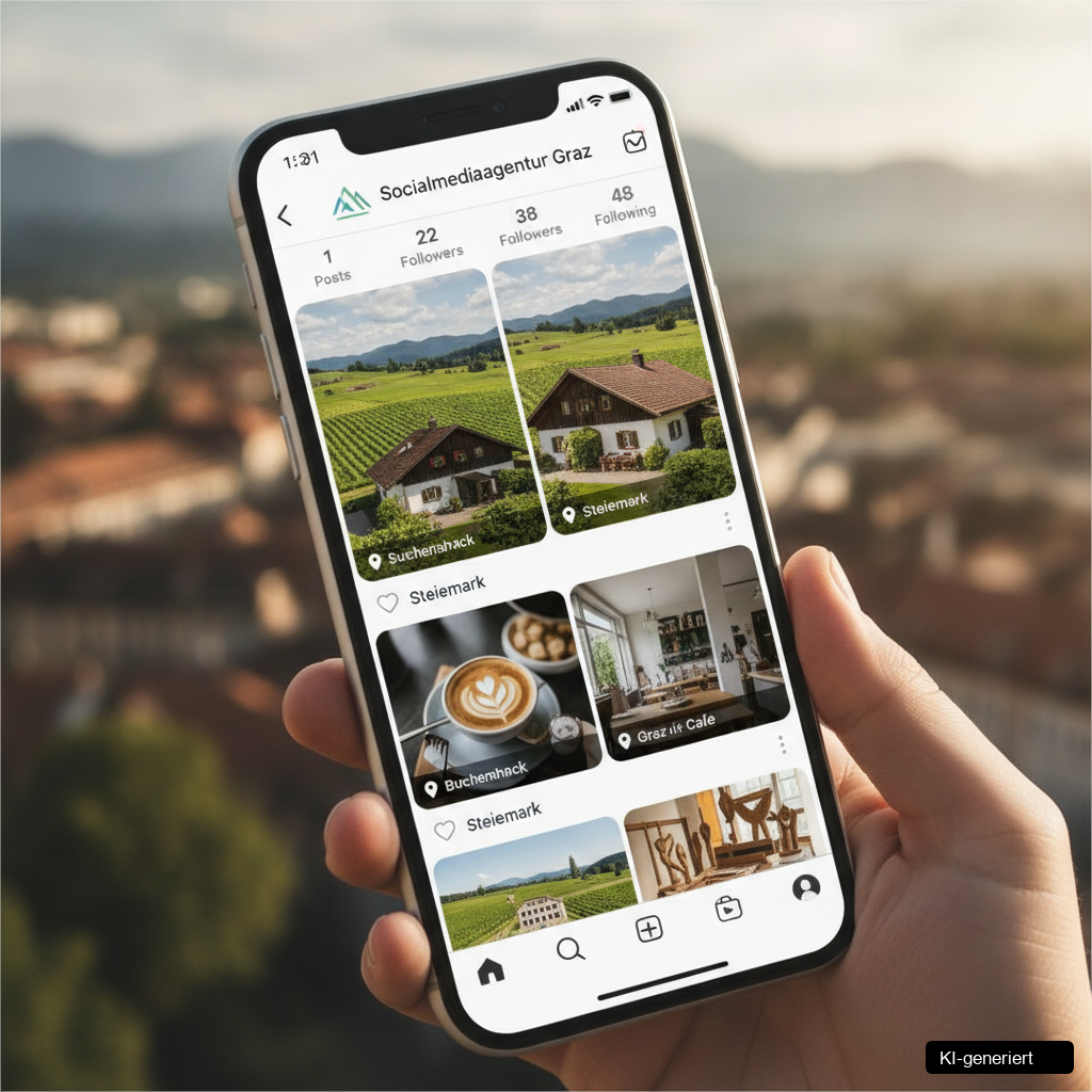 Dein Instagram Feed lokale Betriebe in der Steiermark: Statische Posts als Kundenmagnet nutzen