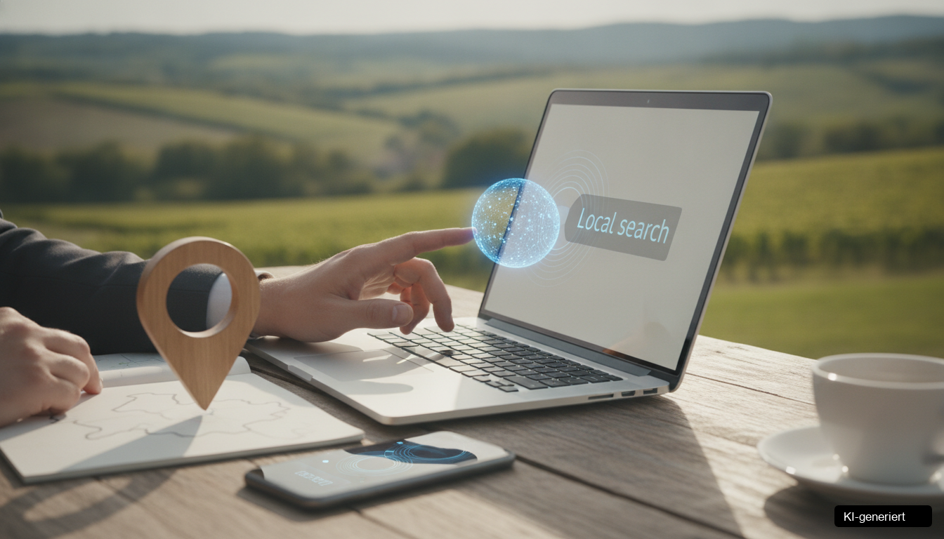 Ein Unternehmer in Leibnitz optimiert seinen Marketing-Fahrplan Leibnitz für lokale Kunden in der Südsteiermark.