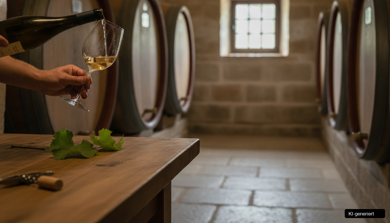Ein Winzer erzählt die Geschichte seines Weinguts und des Storytelling Wein- und Genussbetriebe Südsteiermark